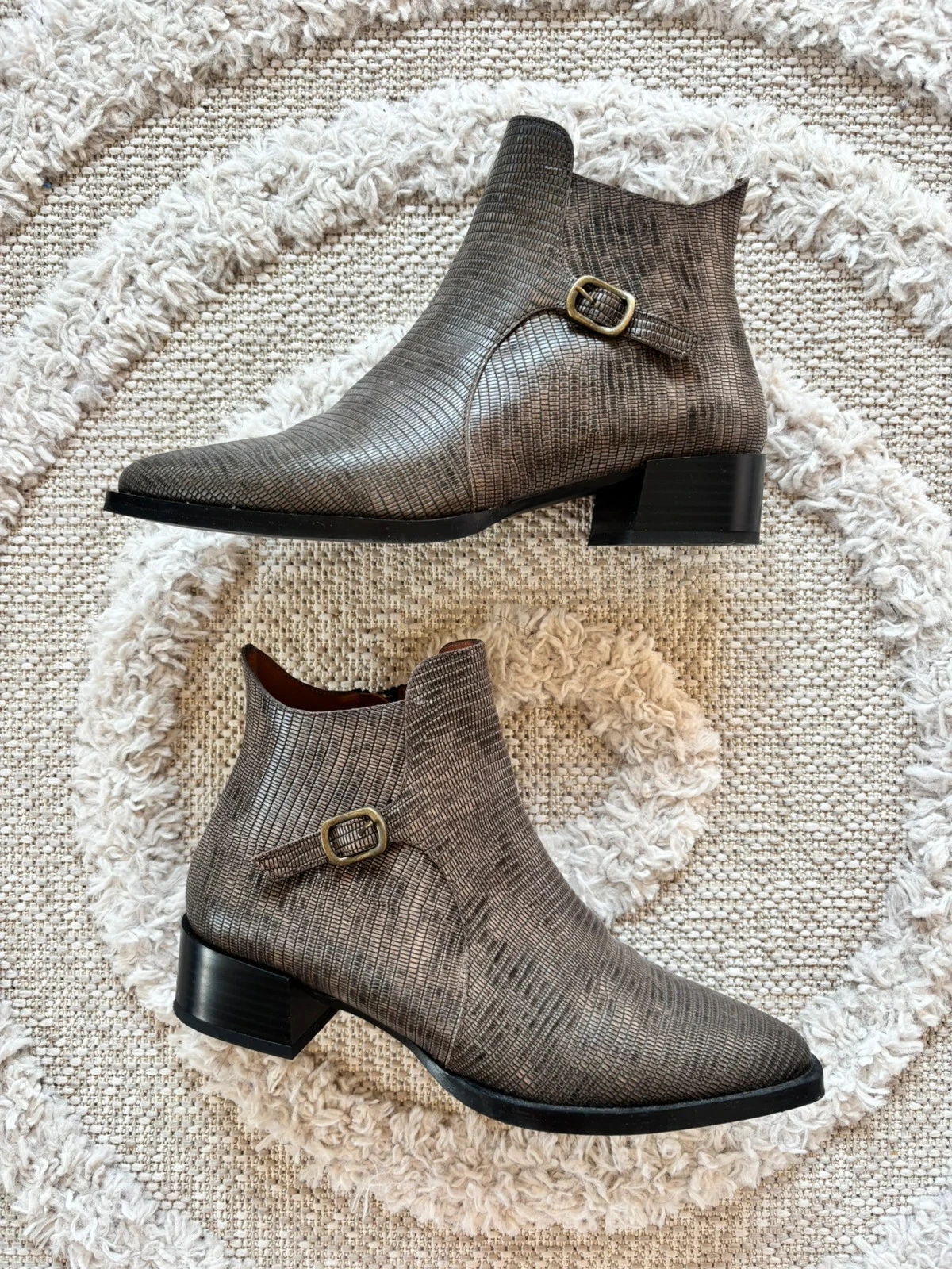 Bottines en cuir DANSI – Taille 38 – Élégantes & intemporelles